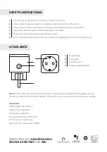 Предварительный просмотр 3 страницы Hoftronic 5427213 User Instructions