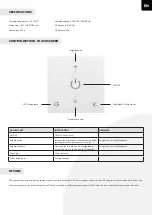 Preview for 2 page of Hoftronic ITL2.4GMD User Manual