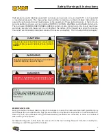 Предварительный просмотр 9 страницы Hog Technologies SK5500 Operation Manual