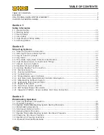 Preview for 3 page of Hog Technologies Stripe Hog SH8000 Operation Manual