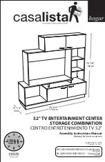 Preview for 1 page of hogar casalista BCCM010000BOBOSNC2 Assembly & Instruction Manual