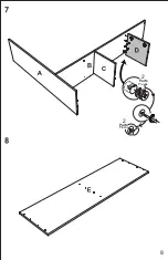 Preview for 9 page of hogar casalista BCCM010000BOBOSNC2 Assembly & Instruction Manual