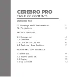 Предварительный просмотр 4 страницы hogar CEREBRO PRO Manual