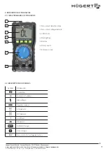 Предварительный просмотр 11 страницы HOGERT HT1E601 User Manual