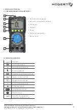 Предварительный просмотр 27 страницы HOGERT HT1E601 User Manual