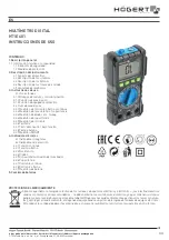 Предварительный просмотр 33 страницы HOGERT HT1E601 User Manual