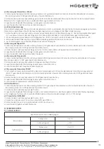 Preview for 13 page of HOGERT HT1E606 User Manual