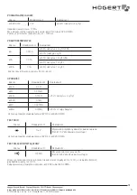 Предварительный просмотр 5 страницы HOGERT HT1E620 User Manual