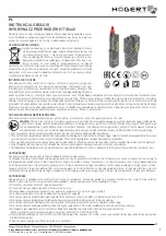 HOGERT HT1E640 User Manual preview