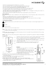 Preview for 5 page of HOGERT HT1E640 User Manual