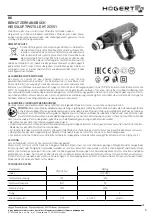 Предварительный просмотр 5 страницы HOGERT HT2C551 User Manual