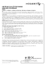 Preview for 1 page of HOGERT HT5K517 Instruction Manual