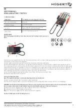 Предварительный просмотр 3 страницы HOGERT HT8G620 User Manual