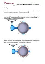 Предварительный просмотр 12 страницы Hogfors 31300CS Series Installation And Operation Manual