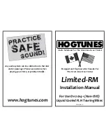 Hogtunes NCA 450-RM Installation Manual preview