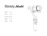 Hohem iSteady Mobile User Manual preview