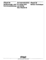 Hohner Planet M User Manual preview