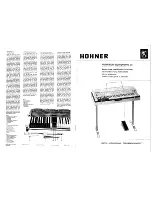 Hohner Symphonic 35 Servicing Instructions preview