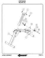 Предварительный просмотр 13 страницы Hoist Fitness 0805-000 Owner'S Manual