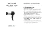 Hoist Fitness 1480051 Instructions preview