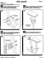 Preview for 10 page of Hoist Fitness 4600 Assembly Instruction Manual