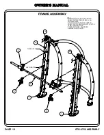 Предварительный просмотр 14 страницы Hoist Fitness A00 Owner'S Manual