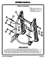 Предварительный просмотр 23 страницы Hoist Fitness A00 Owner'S Manual