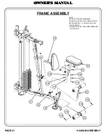 Предварительный просмотр 22 страницы Hoist Fitness A12 Owner'S Manual