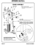 Предварительный просмотр 38 страницы Hoist Fitness A12 Owner'S Manual