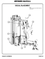 Предварительный просмотр 63 страницы Hoist Fitness A12 Owner'S Manual