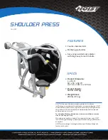 Preview for 9 page of Hoist Fitness BICEPS CURL Manual