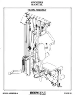 Предварительный просмотр 5 страницы Hoist Fitness BODYGEAR BG200 Owner'S Manual