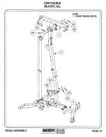 Предварительный просмотр 11 страницы Hoist Fitness BODYGEAR BG200 Owner'S Manual