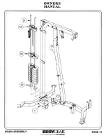 Предварительный просмотр 15 страницы Hoist Fitness BODYGEAR BG200 Owner'S Manual