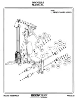 Предварительный просмотр 30 страницы Hoist Fitness BODYGEAR BG200 Owner'S Manual