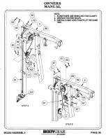 Предварительный просмотр 37 страницы Hoist Fitness BODYGEAR BG200 Owner'S Manual