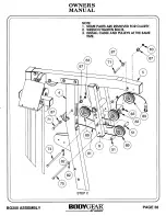 Предварительный просмотр 39 страницы Hoist Fitness BODYGEAR BG200 Owner'S Manual