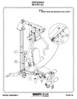 Предварительный просмотр 47 страницы Hoist Fitness BODYGEAR BG200 Owner'S Manual