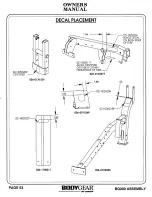 Предварительный просмотр 54 страницы Hoist Fitness BODYGEAR BG200 Owner'S Manual