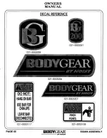 Предварительный просмотр 56 страницы Hoist Fitness BODYGEAR BG200 Owner'S Manual