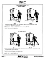 Предварительный просмотр 82 страницы Hoist Fitness BODYGEAR BG200 Owner'S Manual