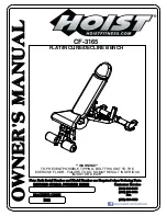 Hoist Fitness CF-3165 Owner'S Manual preview