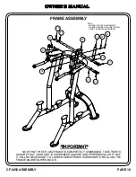 Предварительный просмотр 11 страницы Hoist Fitness CF-3252 Owner'S Manual