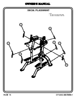 Предварительный просмотр 16 страницы Hoist Fitness CF-3252 Owner'S Manual