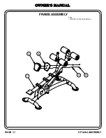 Preview for 12 page of Hoist Fitness CF-3264 Owner'S Manual