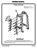 Preview for 7 page of Hoist Fitness CF-3465 Owner'S Manual