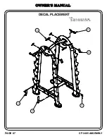 Preview for 8 page of Hoist Fitness CF-3465 Owner'S Manual