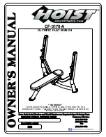 Preview for 1 page of Hoist Fitness CF Commercial Freeweight CF-3170 Owner'S Manual