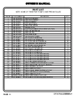 Preview for 12 page of Hoist Fitness CF Commercial Freeweight CF-3170 Owner'S Manual