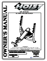 Hoist Fitness CF Commercial Freeweight CF-3172-A Owner'S Manual preview